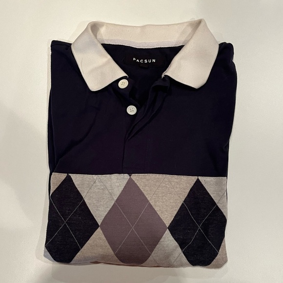 Long sleeve polo/rugby shirt - Picture 2 of 2